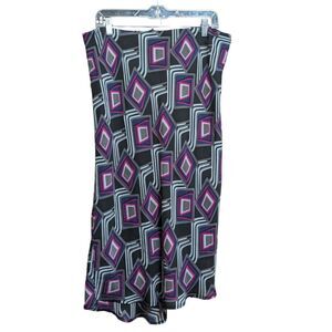 Cato Women's Large Multicolored Skirt (36x31) Abstract Patterns EUC